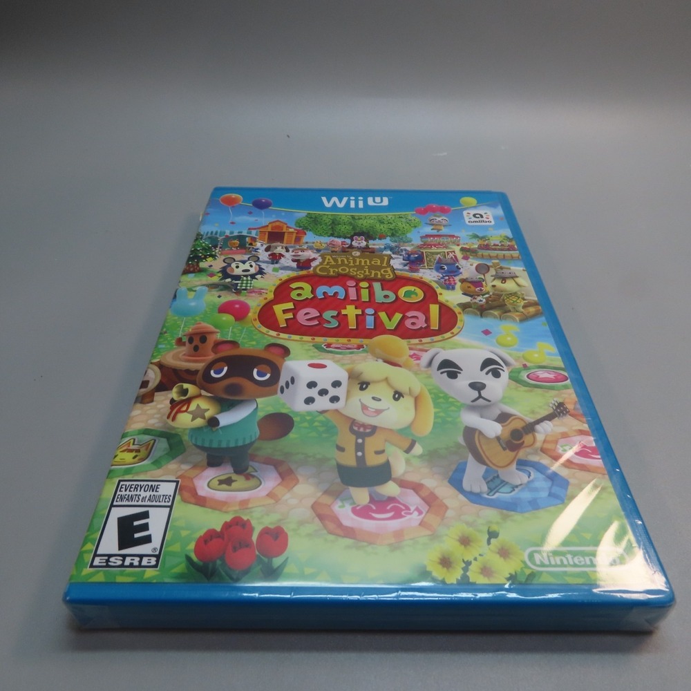Animal Crossing: Amiibo Festival Nintendo Wii U Brand New and Sealed